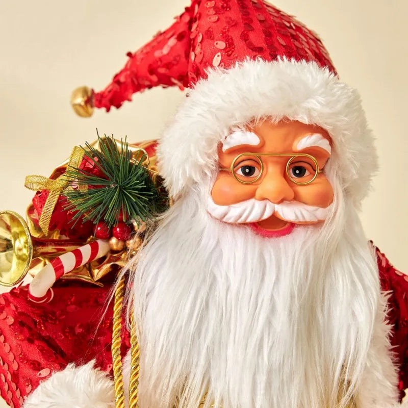 Papai Noel Papai Noel grande de 60cm, decoração de Feliz Natal para Lar, Feliz Ano Novo