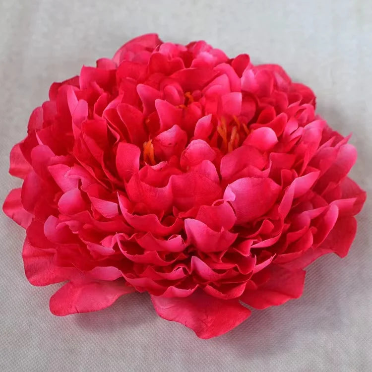 Simulação Peônia Flor , Exibição De Janela 18cm PE Artificial  e Adereços Fotográficos