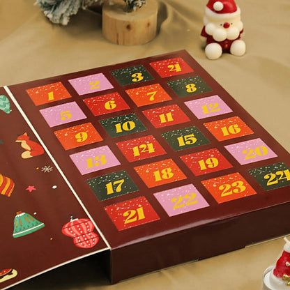 Calendário Advento Decorativo Faça Você Mesmo Seus Calendários do Advento Caixa