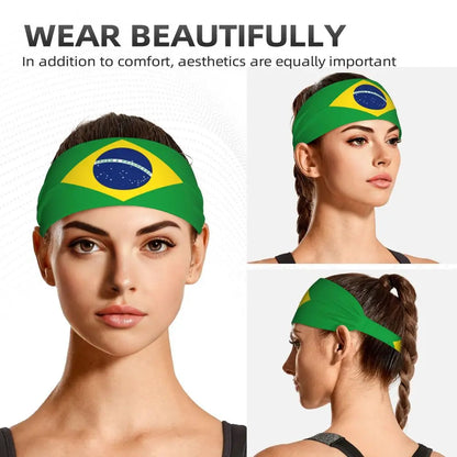 Bandana Lenço Unissex Copa do Mundo Lenço Bandana Brasil Para Copa Mundo Patriota