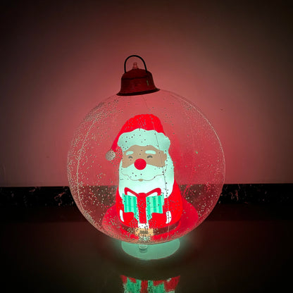 Bolas Decorativas Insufláveis de PVC 24 Polegadas para Shopping, Ornamento Inflável Natal