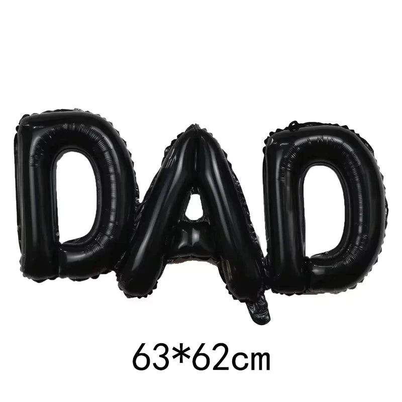 Kit de arco de balões para decoração do Dia dos Pais, incluindo balões  "MELHOR PAI"