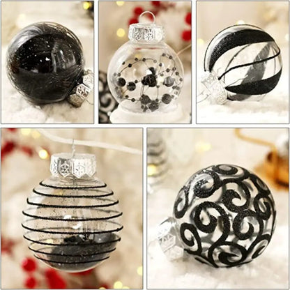 Bola de Natal para Pendurar, Conjunto de 30 Bolas Decorativas de 31cm*12.2 Pol. Natal
