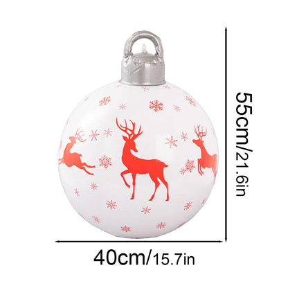 Bola de Natal Inflável, Inflável para Exterior, Bolas Infláveis Decoradas, Decoração e Infláveis