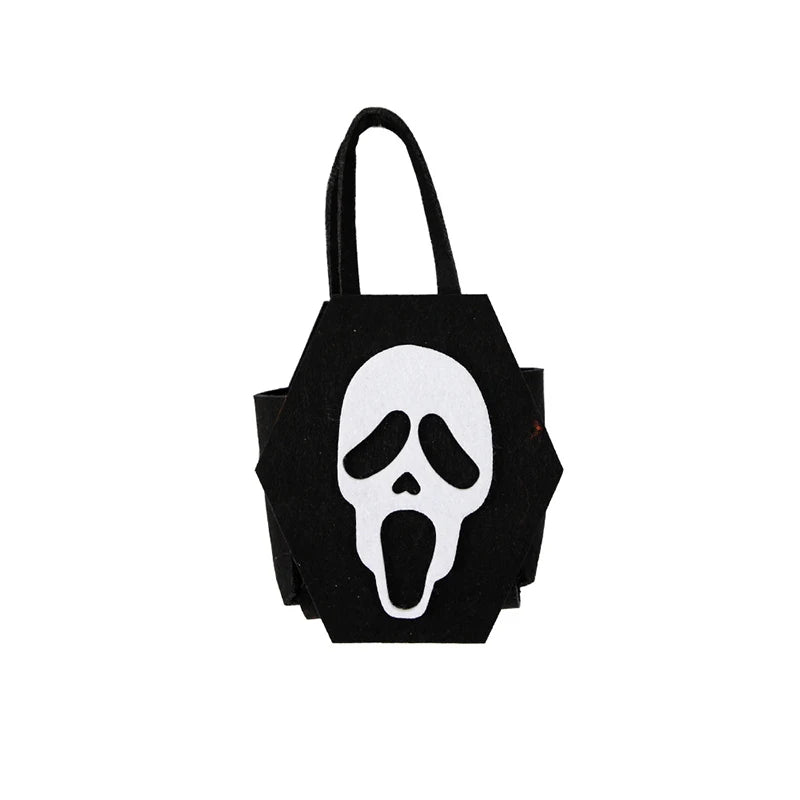 Sacolas de doces de Halloween para crianças - Sacola reutilizável de Halloween adequada