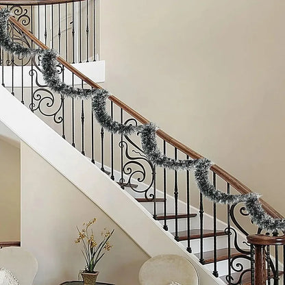 Guirlanda de Natal 2/4/10/30 metros Verde Profundo/Comprido de enfeite de árvore Natal