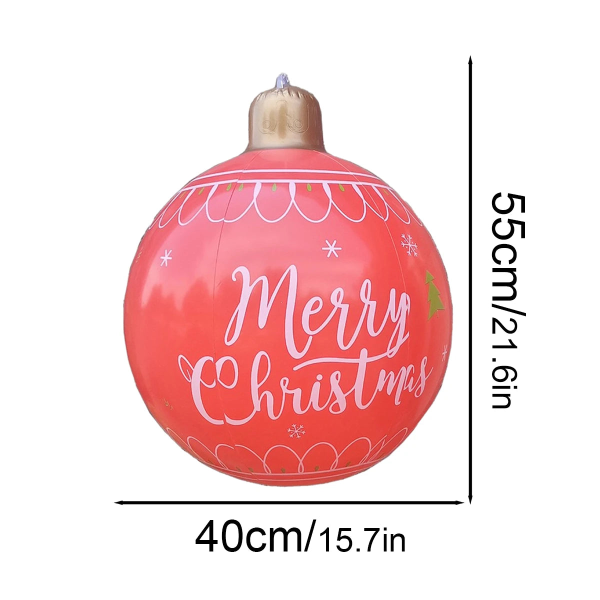 Bola de Natal Inflável, Inflável para Exterior, Bolas Infláveis Decoradas, Decoração e Infláveis
