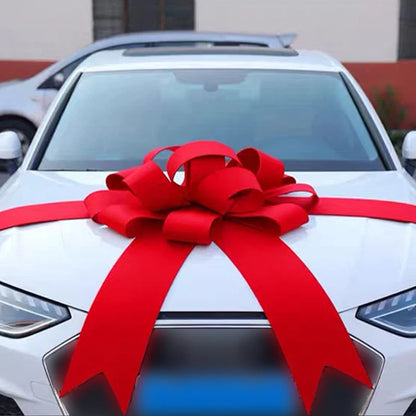 Grande Laço Vermelho De Presente Para Pendurar Carro/Moto/Inauguração, Decoração