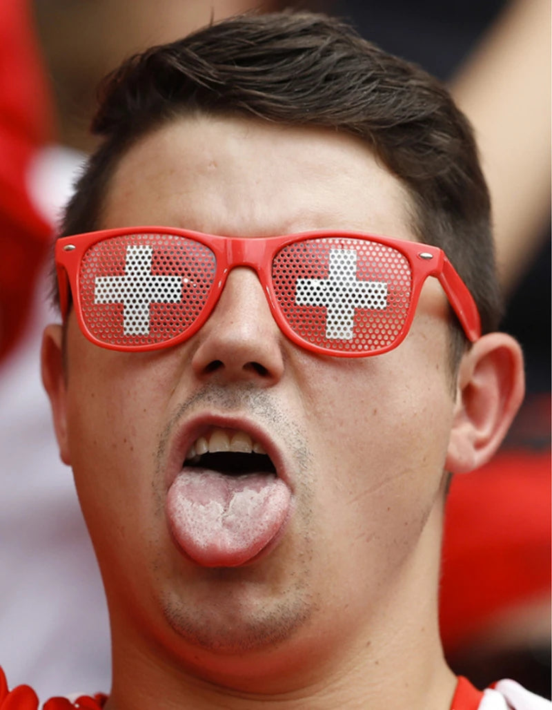 Copa do Mundo Kit 1 Óculos Verde e Amarelo Copa Do Mundo - Moda Solaris