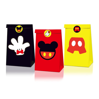 Kit Festa Mickey e Minnie 24 peças Pequeno Lembranças para Festa Mickey e Minnie
