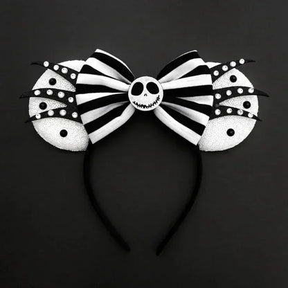 Tiaras Acessórios Disney Conjunto de 1 tiaras com orelhas rato para o Halloween, lantejoulas