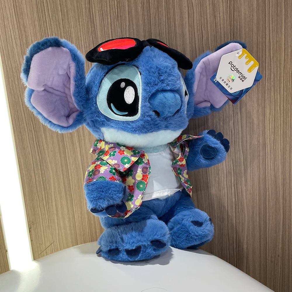 Genuíno Disney Kawaii Stitch Estilo Legal Lilo Stitch 30cm  Bonecas de Pelúcia