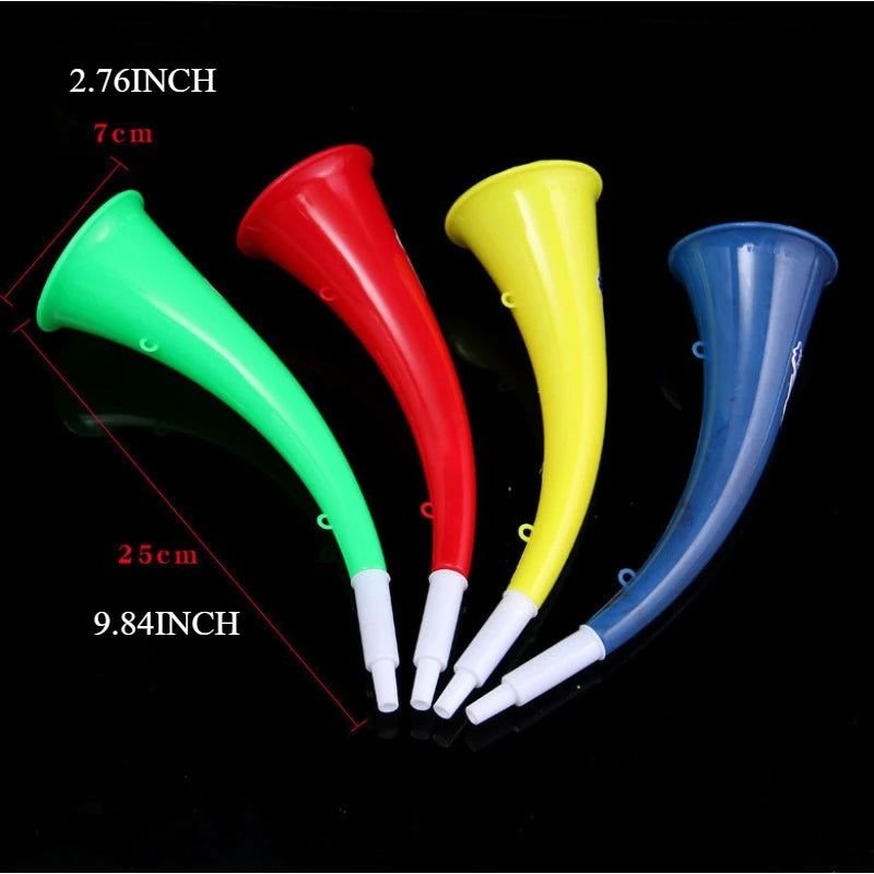 Vuvuzela Copa do Mundo buzinas de plástico para estádio, buzinas vikings, buzinas torcida