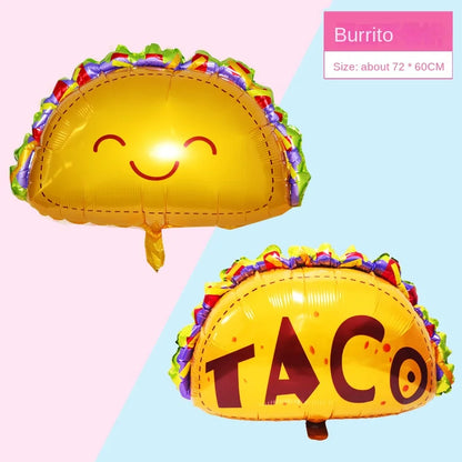 Balão Fiesta Sombrero com tema mexicano, balões, aniversário, chá de bebê, taco e artigos