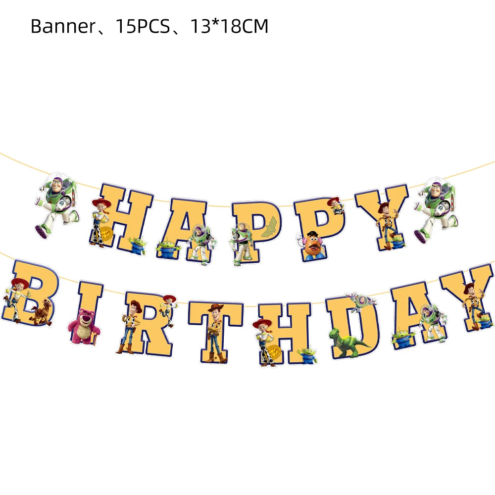 33 Modelos de decoração para festa de aniversário com tema Toy Story de história