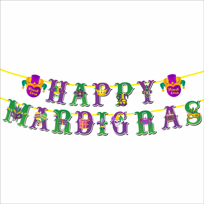 Pendurar redemoinho decoração de festa com tema de carnaval feliz máscara carnaval