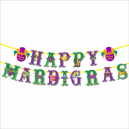 Pendurar redemoinho decoração de festa com tema de carnaval feliz máscara carnaval