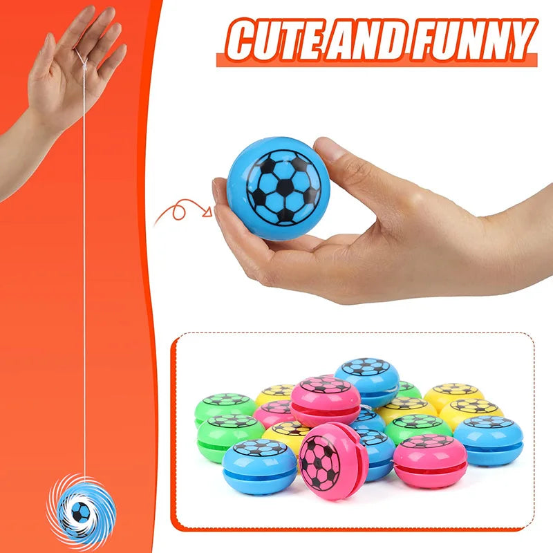 Bolas de futebol mini ioiô copa do mundo c/12 peças coloridos