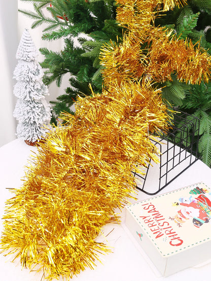 Kit 1 até 20 Festão Metalizado 20 peças Fitas 1cm X 30 Metros Decoração Natalina Enfeite