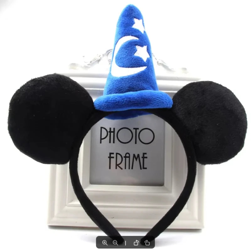 Tiaras Mickey Orelhas de Mickey de feiticeiro, lantejoulas Azul (menino feiticeiro)