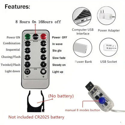 Cortina luz led pisca ou fixa 300 leds 3x3m Natal Festas Decorações USB  (Branco frio)