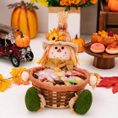 Decoração de espantalho Festa Junina  do festival da colheita, boneca pelúcia espantalhos