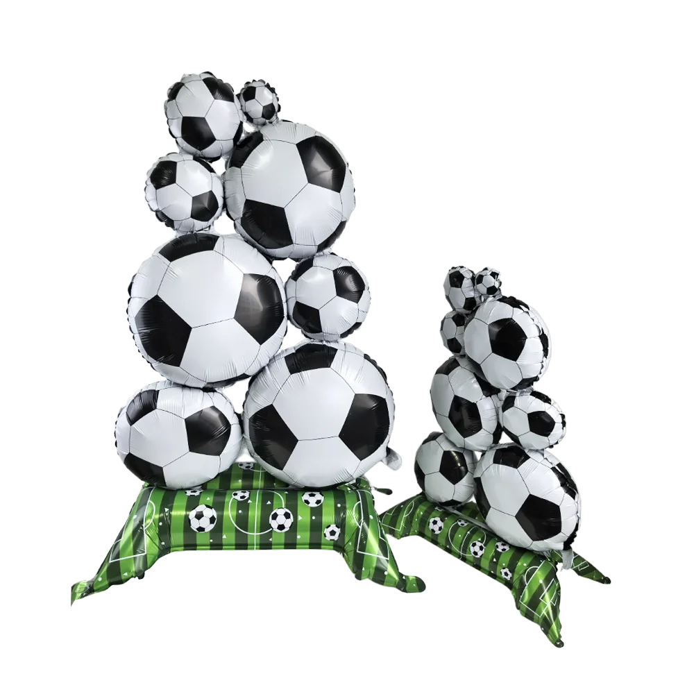 Balões Copa do Mundo Conjunto de balões de festa de futebol, campeonato e balões troféu