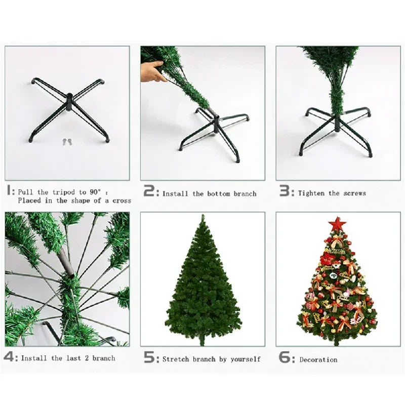 Decoração, decorações sazonais e festivas, árvores Natal, árvore de Natal artificial Verde