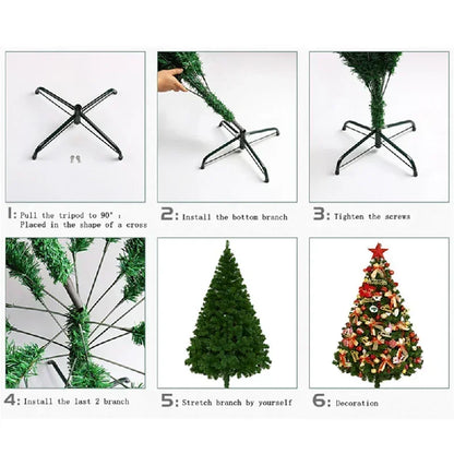 Decoração, decorações sazonais e festivas, árvores Natal, árvore de Natal artificial Verde