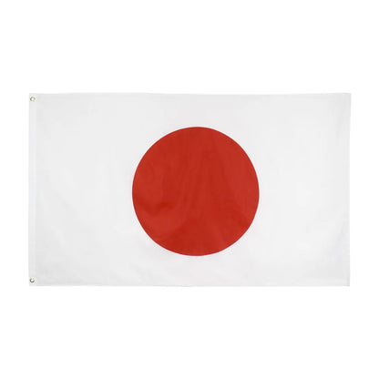 Copa do Mundo Bandeira poliéster bandeira japonesa 6,5 x 9,5 m, ilhós, ilhós, (2 x 3 pés)