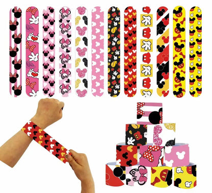 Kit Decoração Sacolas Presente Festa de Aniversário Infantil Mickey Baby e Minnie Baby