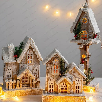 Cerca de Madeira Decoração para Base da Árvore de Natal Decorações Domésticas Natal