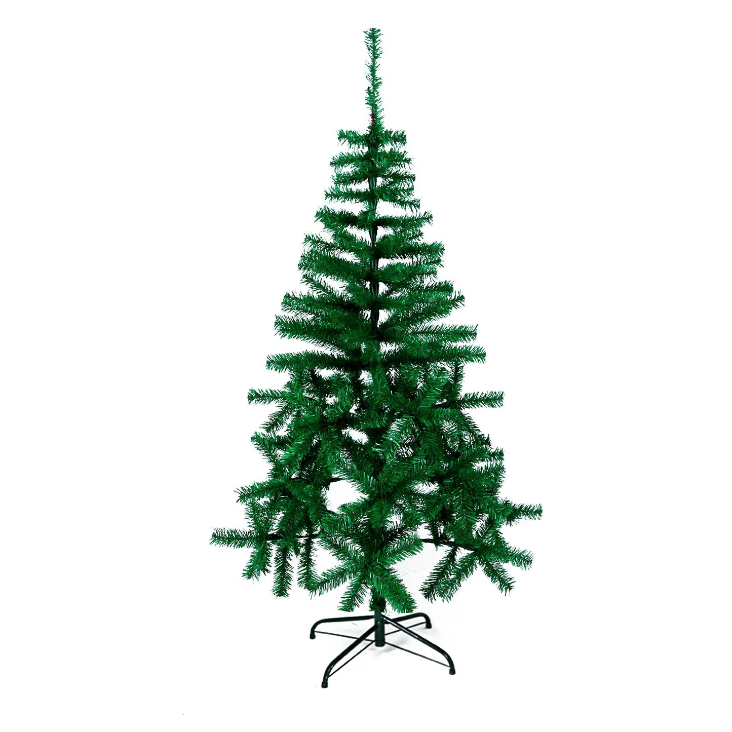 Árvore de Natal variação artificial, pinheiro de Natal colorido em PVC com suporte de metal