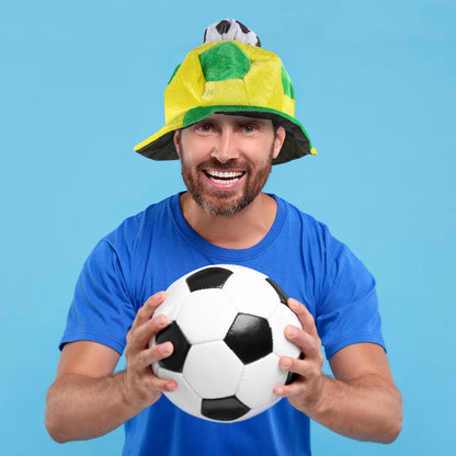 Boné de Futebol Copa do Mundo, Decoração Esportiva, Chapéus, Decoração de Chapéu