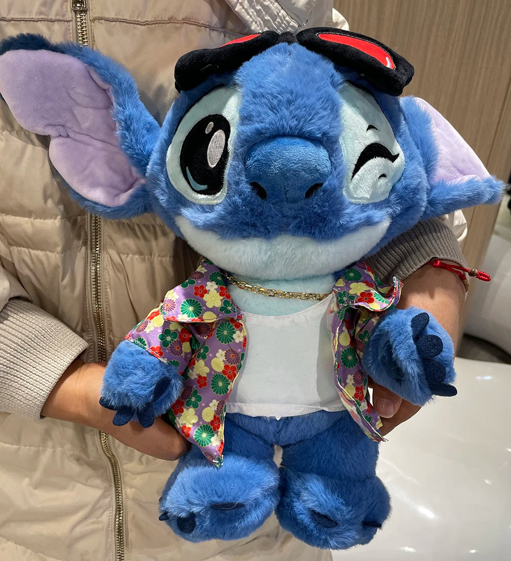 Genuíno Disney Kawaii Stitch Estilo Legal Lilo Stitch 30cm  Bonecas de Pelúcia