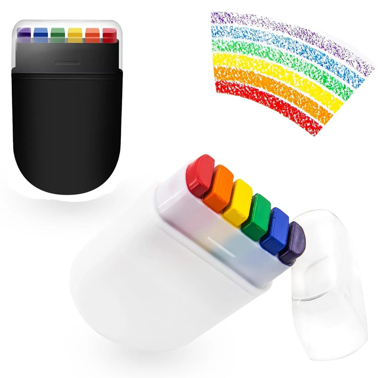 Caneta rosto bandeira torcida, caneta maquiagem para pintar uma bandeira no rosto, 6 cor