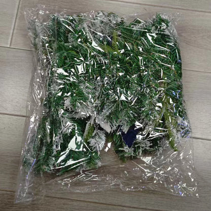 Guirlanda de Natal Azul Escuro em forma de gota para escadas de Natal, guirlandas Natal