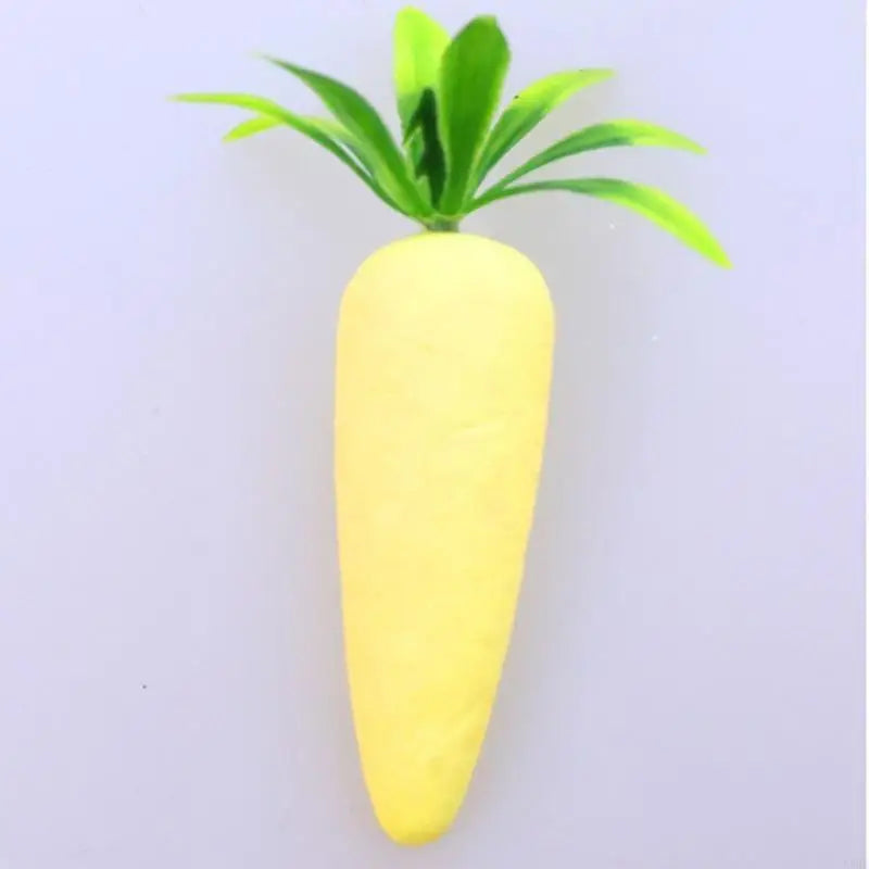 12 Peças cenouras de páscoa brinquedo cenoura de tecido artificial decoração coelho