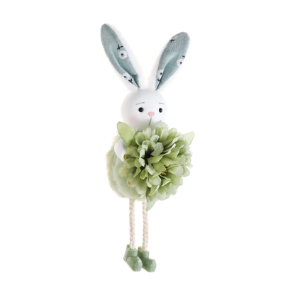 Coelho Páscoa Flores Decoração de Páscoa com da Páscoa para Pendurar, Enfeite Flores