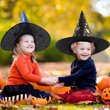 Chapéu de bruxa infantil Melhor presente chapéu de bruxo fantasia de Halloween