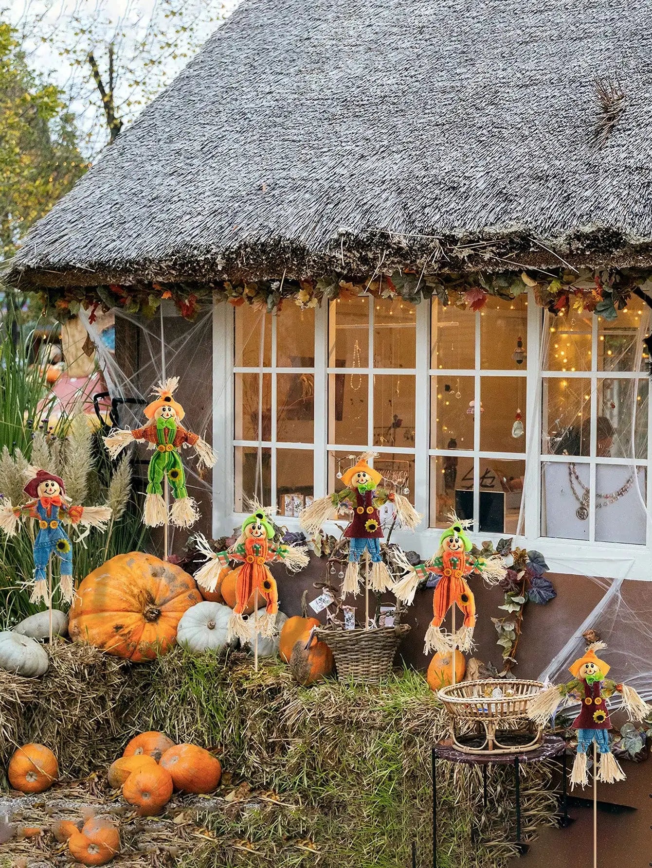 Mini Espantalho Boneco Espantalho Para Enfeite De Jardim De Festa Junina Boneco Festa