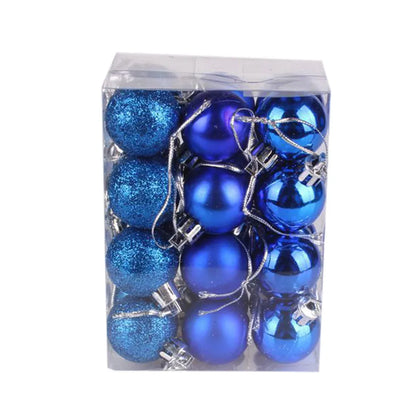 Bola de Natal Pacote De 24 Unidades Enfeites De Bolas De Natal Mini Enfeites Bola De Natal