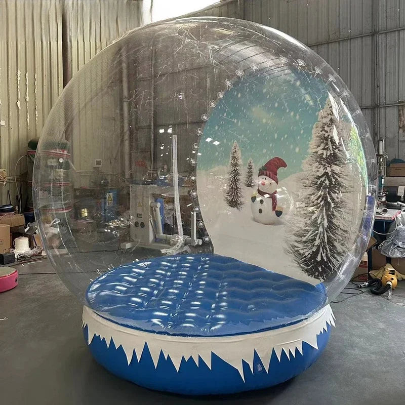 Bolha Inflável Foto Cabine Natal Decoração Inflável de Natal, Bola Inflável Gigante de PVC