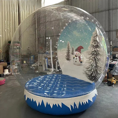 Bolha Inflável Foto Cabine Natal Decoração Inflável de Natal, Bola Inflável Gigante de PVC
