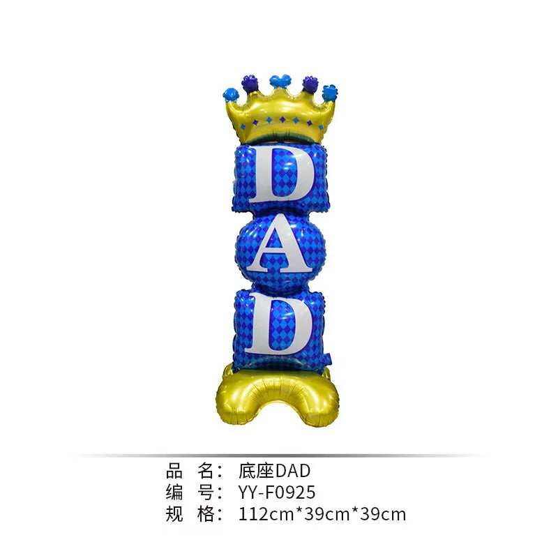 Balões grandes de pé para mamãe, balões gigantes de folha metálica autoportantes formato