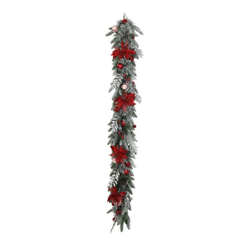 Guirlanda de Natal artificial Corona Natal Artificial 60 cm Vermelho
