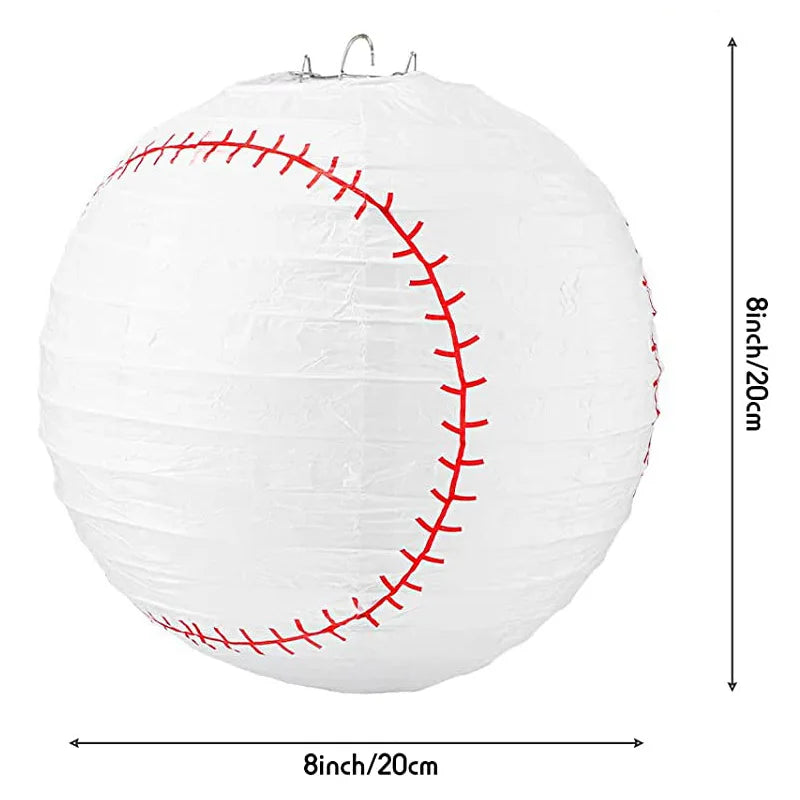 Bola basquete futebol esporte Lote 5 peças diâmetro 8 polegada 20cm papel decorativo