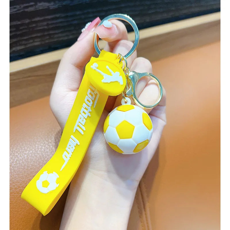 Chaveiro de futebol Copa do Mundo Chaveiro de Futebol Mini Bolas de Futebol - Chaveiro