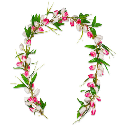 Coroa De Tulipas Do Dia Das Mães | Decoração De Portas