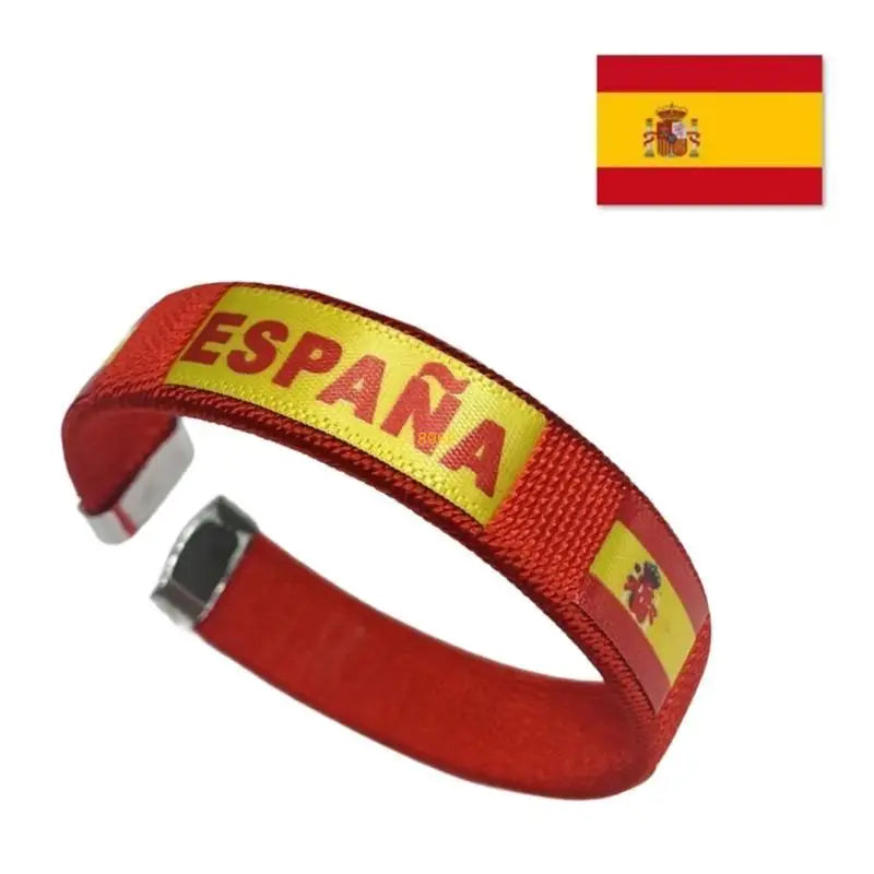 Pulseira Copa do Mundo bandeira verde do Brasil Acessório Perfeito para Torcer no Futebol